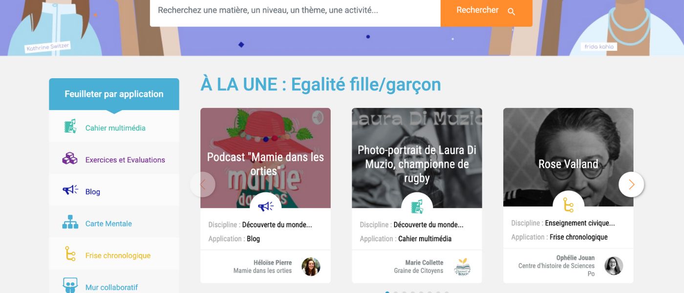 Un moteur de recommandations personnalisées dans l'ENT ONE