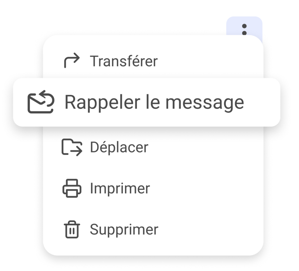 Rappeler sur message sur la messagerie des ENT ONE et NEO d'Édifice. 