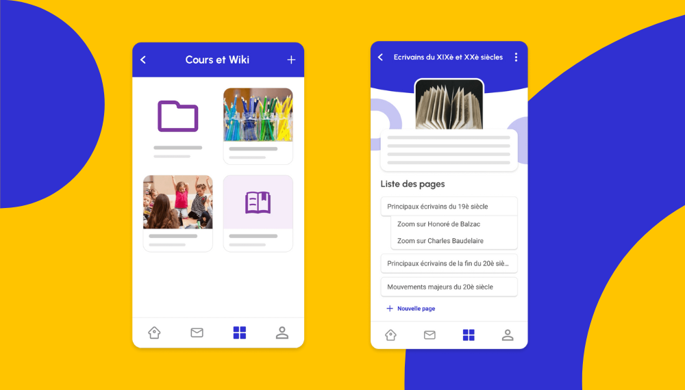 Cours et Wiki arrive sur les applications mobiles ONE Pocket et NEO Pocket