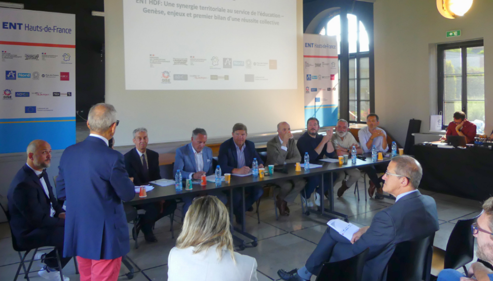 Rencontre sur l'ENT Hauts-de-France à Arras en juin 2025.