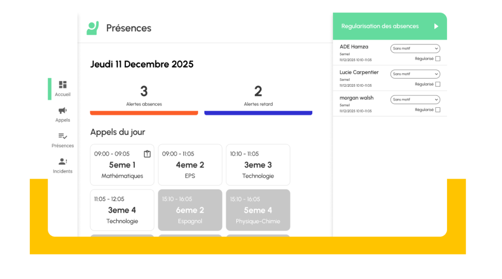 L'application Présences dans l'offre Ultima d'Édifice.