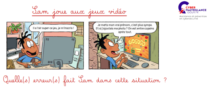 Mises en situation citoyenneté numérique élèves